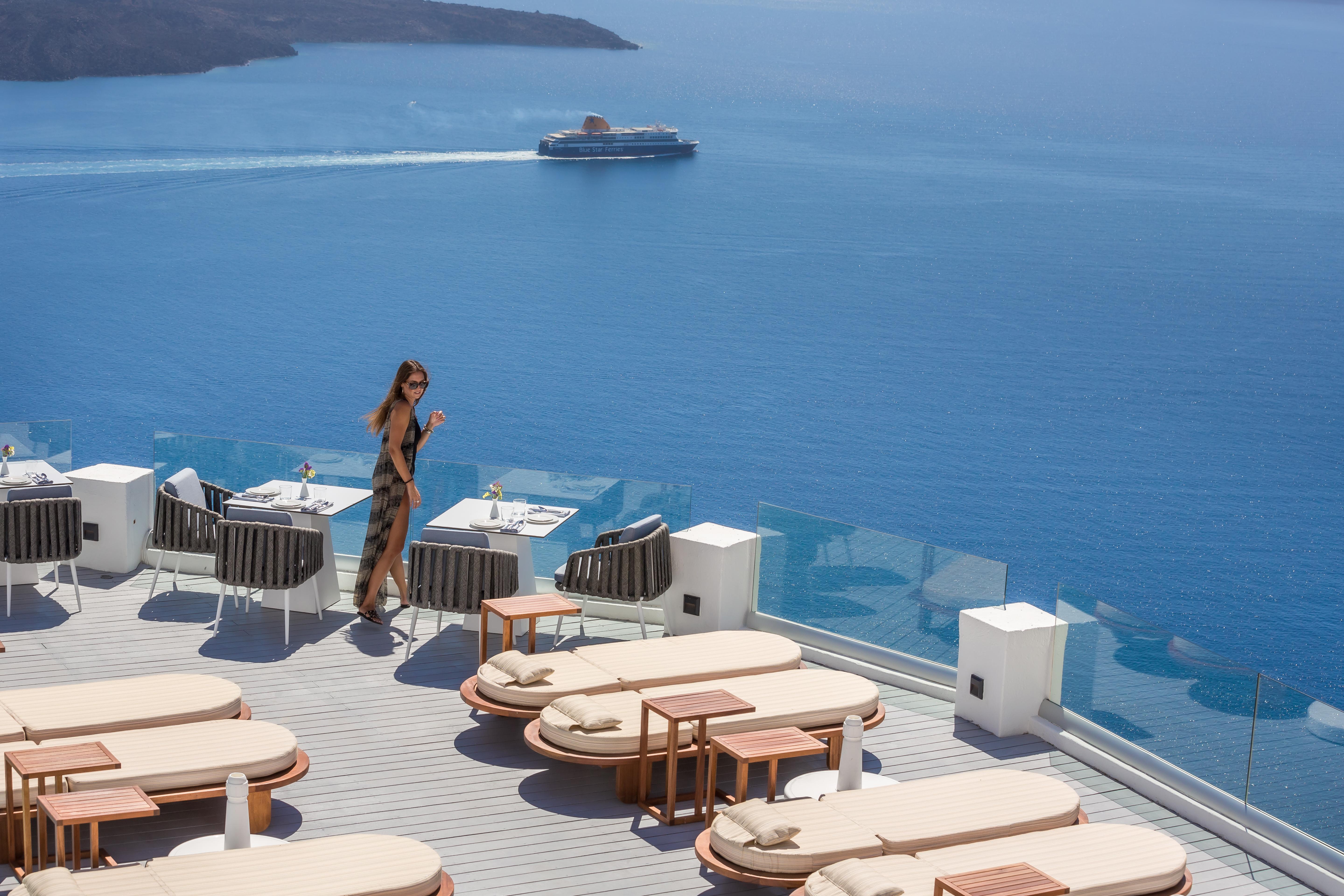 Sun Rocks Boutique Hotel (Adults Only) Firostefani Exterior foto