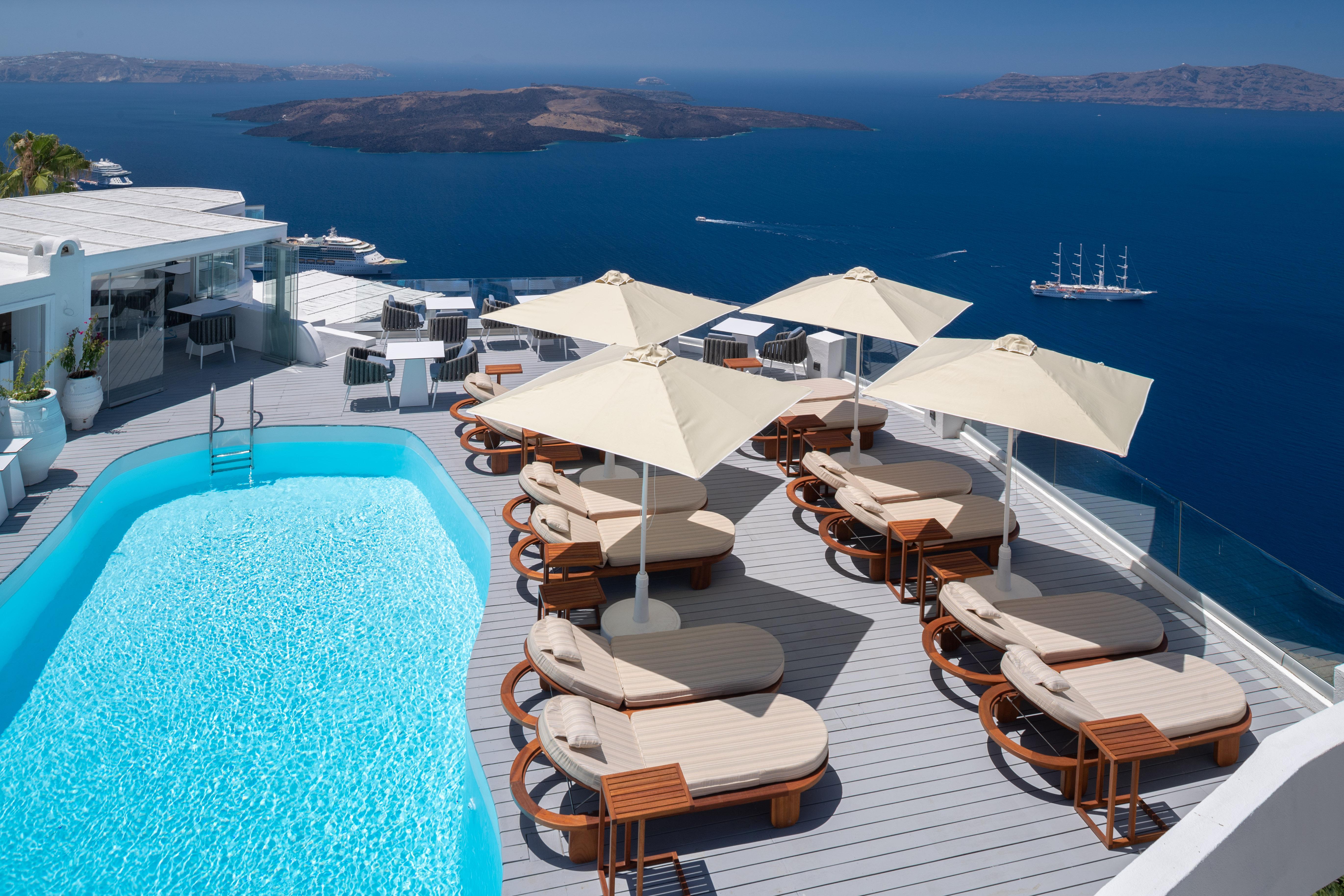 Sun Rocks Boutique Hotel (Adults Only) Firostefani Exterior foto
